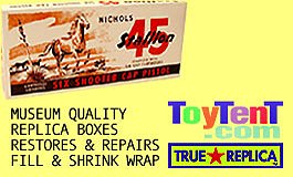 Classic Toys and Replica Boxes